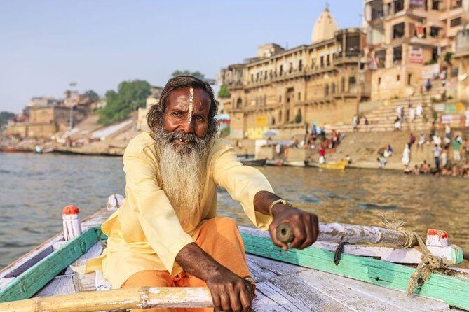 10 Hours Morning Ganges Tour including Sarnath and Ganga Arti - Ganga Aarti on chair seating: seeing the ritual instead of missing it
