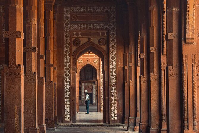 2-Day Private Tour to The Taj Mahal and Agra from Jaipur - Agra Fort: red sandstone, Akbar-era engineering, and “courtyard maze” energy