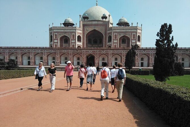 2 Days Private Delhi Agra Tour by Car from Delhi - Day 1 Delhi route: Humayun’s Tomb, India Gate area, Raj Ghat, and Akshardham