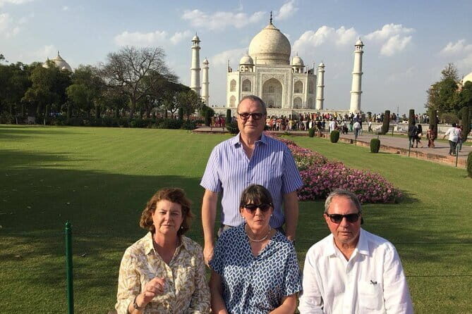 2 Days Taj Mahal and Agra Private Tour From Bangalore - Mehtab Bagh at sunset: Taj Mahal from across the Yamuna