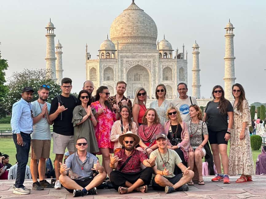 3-Day Golden Triangle Trip from Delhi with Luxury Hotels - Golden Triangle 3-Day Map: Delhi, Agra, Fatehpur Sikri, Jaipur