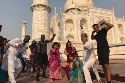 5-Day Golden Triangle Tour from Delhi - Day 1 in Delhi: Humayun’s Tomb, Qutub Minar, Jama Masjid, Raj Ghat