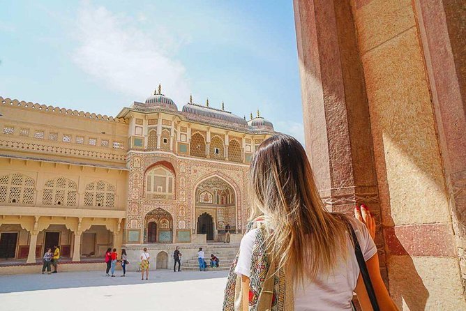 5-Day Private Golden Triangle Tour: Delhi, Agra and Jaipur - Day 2 to Agra: Taj Mahal photos from Mehtab Bagh and Mughal crafts