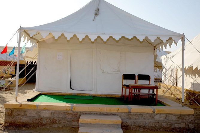 A Night in Thar Desert – Unforgettable Luxury Camel Safari - Dinner Under the Desert Sky: Buffet Food + Folk Music and Dance