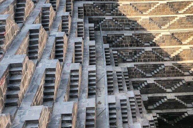 Abhaneri Chand Baori Stepwell Day Trip from Jaipur - Chand Baori stepwell: what to notice during the 2 hours