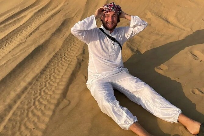 Adventure non touristic camel safari - Leaving Jaisalmer at 2:00 pm: how this safari stays calm