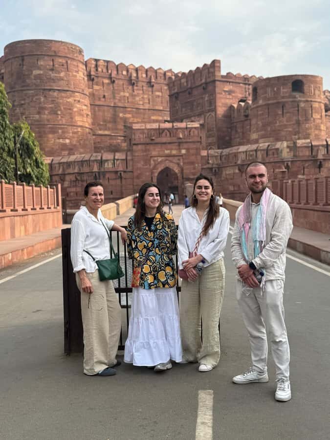 Agra: Agra fort express entry tickets - The Taj Mahal view and the royal story inside the fort