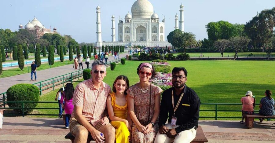 Agra: Taj Mahal Sunrise & Agra Fort Guided Tour Options - Agra Fort with a guide: power, architecture, and views toward the Taj