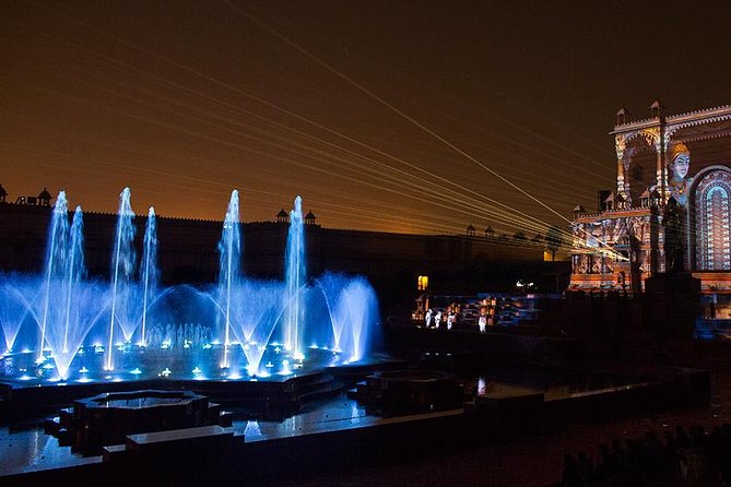 Akshardham Temple Evening Tour with Musical Fountain Show - Snacks, bottled water, and the value of small comforts