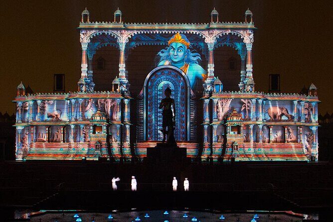 Akshardham Temple With Light & Sound Show - What the show delivers: lasers, surround sound, and the Kena Upanishad