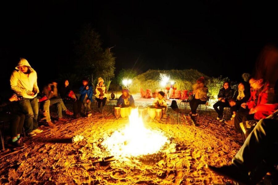 All-Day Desert Safari with Cultural Program - Lunch under shade, then the transfer to camp