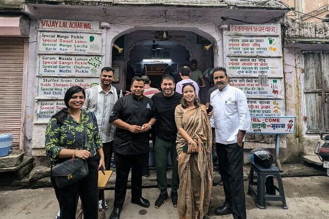 All inclusive Vegetarian Jaipur Food and Heritage Tour - Vegetables, flowers, and seasonal choices you can taste