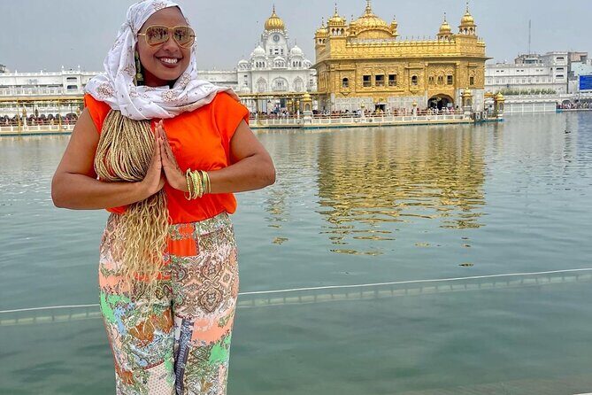 Amritsar Golden Temple Tour (Day/Night) - Golden Temple entrance: shoes off, head covered, and calm rules