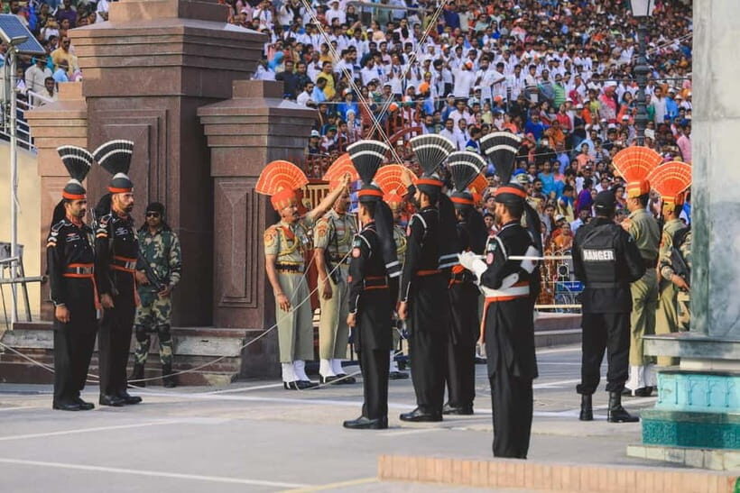 Amritsar: Wagah Border Flag-Lowering Ceremony Tour - From Amritsar to the Border: Comfortable Pickup, Real Time on the Clock