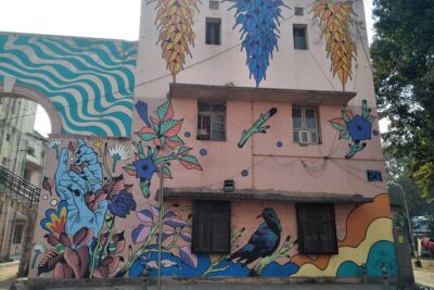 Artistic Delhi - Lodhi Art District: murals with meaning, not just color