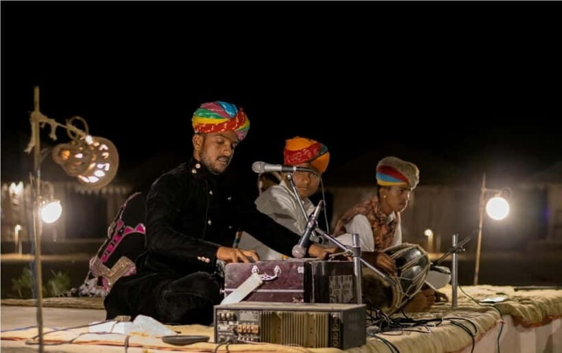 Blissful Half Day Sunset Camel Safari with Musical Evening - The Thar at sunset: why this tour feels different