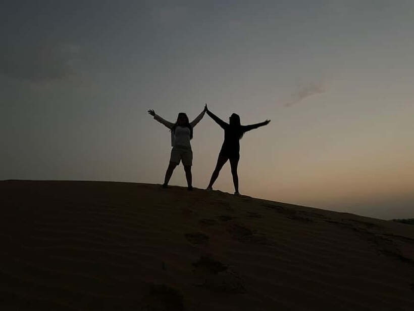 Blissful Half Day Sunset Camel Safari with Musical Evening - Traditional welcome and camp atmosphere with music, dhol, and aarti