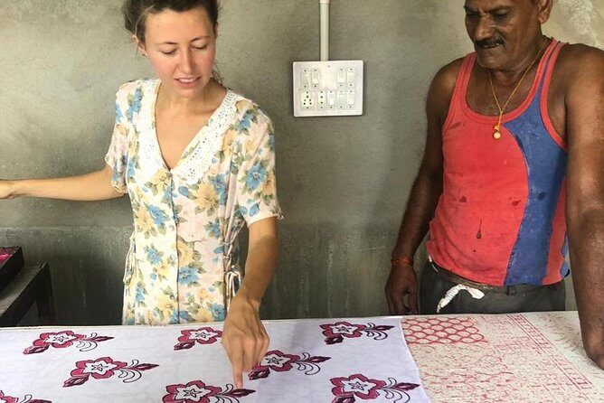 Block Printing Workshop in Jaipur! (including lunch) - The Printing Process: Wooden Blocks, Natural Dyes, and Color Decisions