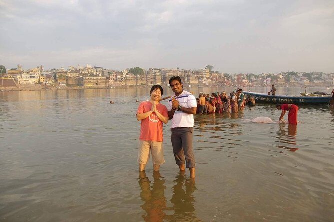 Budget full-day Varanasi tours : for unforgettable experience.. - From Munshi Ghat to the Water: The Sunrise Boat Ride