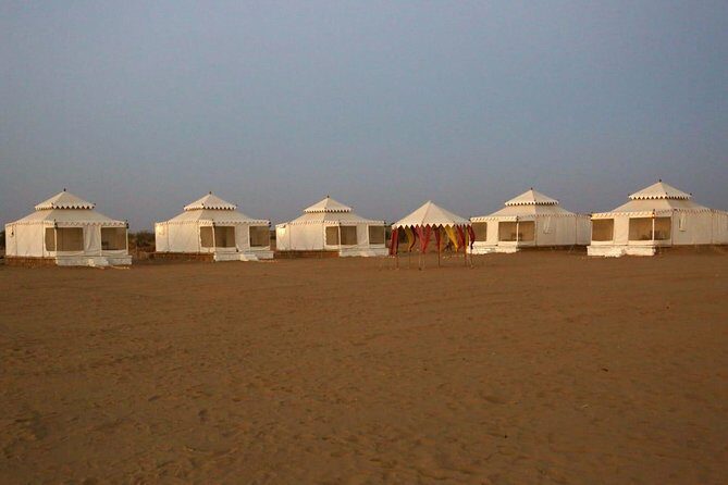 Camel Safari - From your hotel in Jaisalmer to a village meet-up