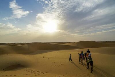 Camel safari in thar desert - Stop 2: Khaba Fort on the outskirts (a simple break with purpose)