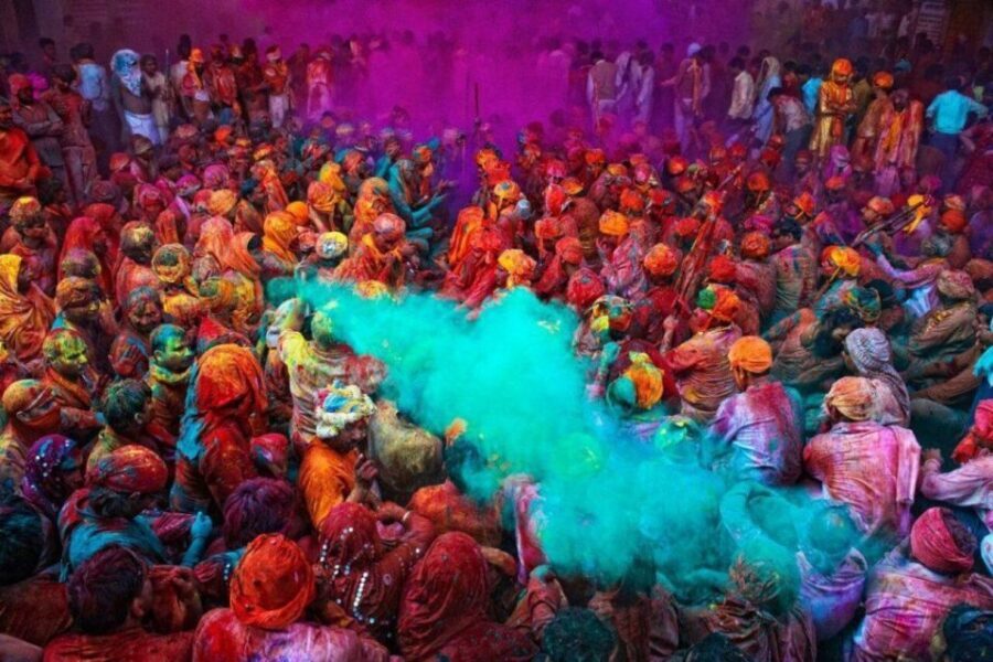 Celebrate Holi with Locals in Jaipur - Music, Bollywood dancing, and color powder play