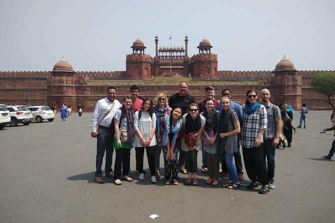 Delhi Day Tours with Lunch, Monument Entrance and Rickshaw Ride - Chandni Chowk for food-shop chaos, then Raj Ghat for quiet weight