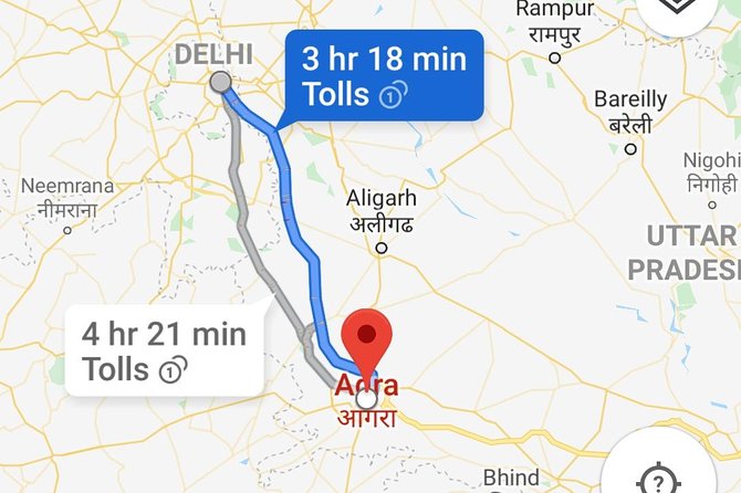 Delhi to Taj Mahal and return - Transportation with Tour Guide. - Price and value: what $55 covers (and what it doesn’t)