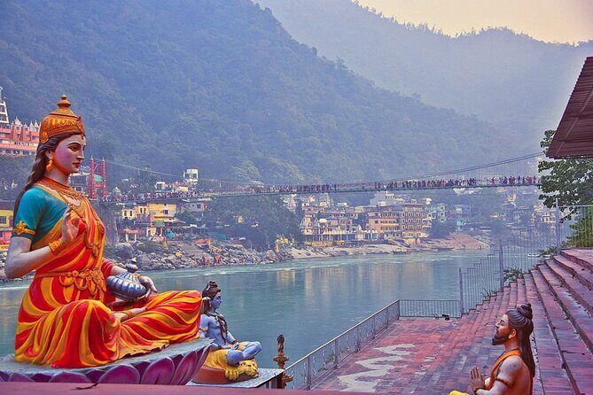 Discover Rishikesh: Day Tour Guided With Ganga Aarti Ceremony - Beatles Ashram: graffiti peace in Rajaji National Park