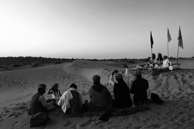 Dunes Royale - Luxury Desert Dining (Private Tour) - Dinner by the campfire: veggie or non-veggie, Rajasthan-style