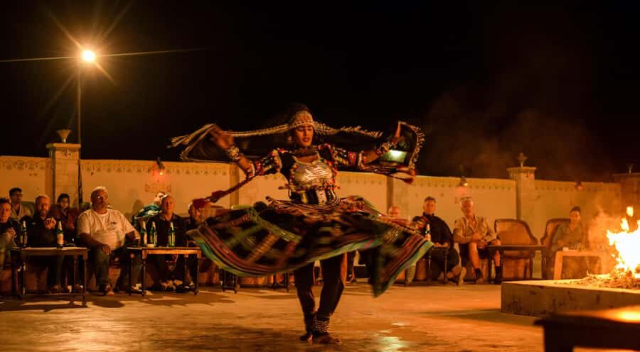 Exclusive Musical Evening at Desert Luxury Camp (NO CAMEL) - The Cultural Show: Folk-Sufi Music and Gypsy Dance Under Rajasthan Skies