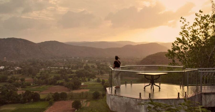 Experience Luxury: Private Museum, Vintage Car Ride - High tea by the infinity pool: the views are part of the serving