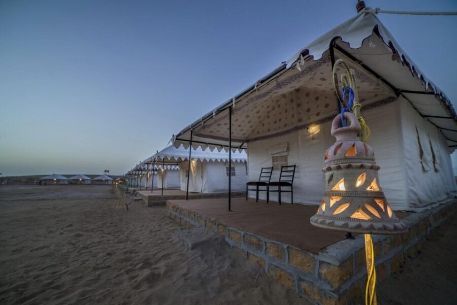 Frenzy Paradise Overnight Thar Desert Camping Tour - Jeep Dune Bashing at Sam Sand Dunes: The Fast Part
