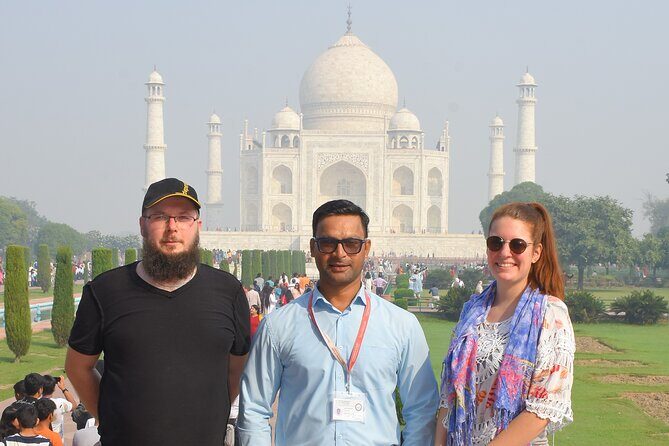 From Agra - Skip the Line: Taj Mahal & Agra Fort Tour by Car - A smooth Agra plan: seeing three icons in one car day