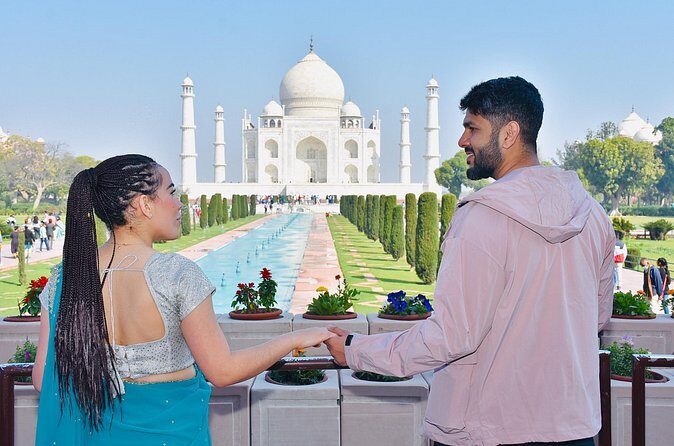 From Agra: Skip-the-Line Taj Mahal & Fort Private Tour by Car - Agra Fort: where the day shifts from romance to power