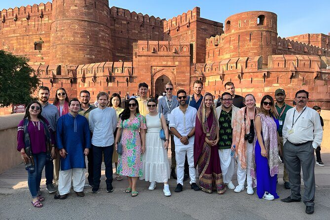From Agra: Skip-the-Line Taj Mahal & Fort Private Tour by Car - Taj Mahal entry: shoes-off rules, photo ID, and crowd strategy