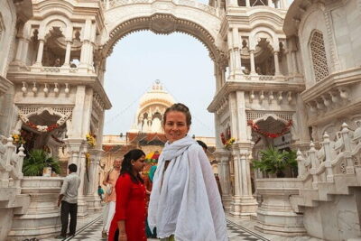 From Delhi: 1-day trip Mathura with Elephant conservation - Prem Mandir in Vrindavan: Feeling the Love Temple’s Message