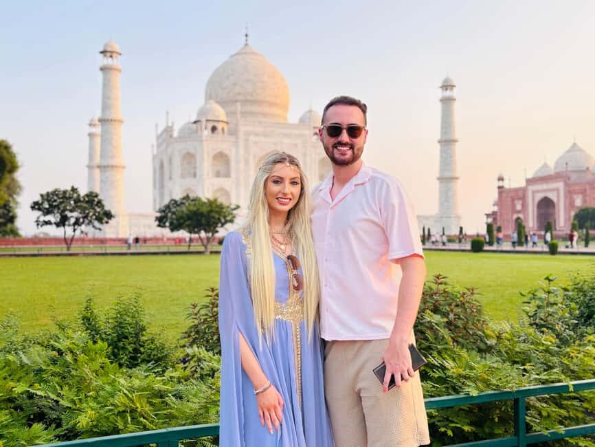 From Delhi: 6-Day Golden Triangle Tour with Ranthambore - Agra: Taj Mahal sunrise, Agra Fort, and optional sunset views