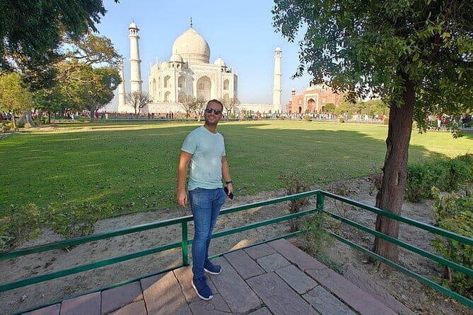 From Delhi : Full Day Taj Mahal & Agra Tour by Car - Agra Fort at 12:30: faster entry, less queuing, more touring time