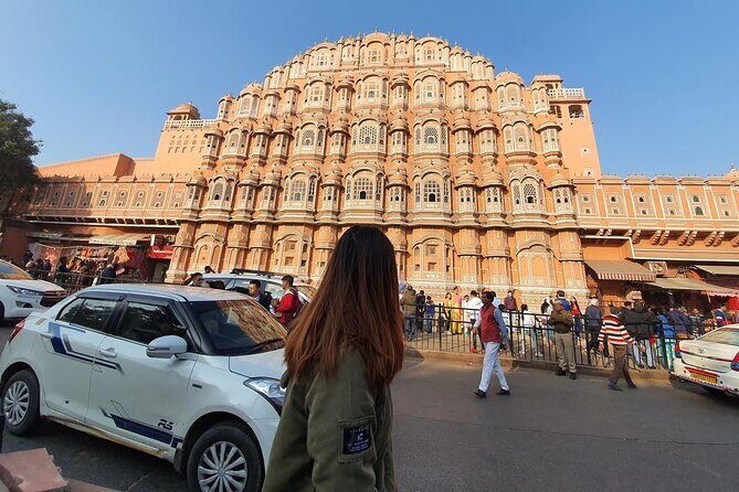From Delhi: Private Jaipur Tour by Car - All Inclusive - Hawa Mahal: royal windows and a practical meal break