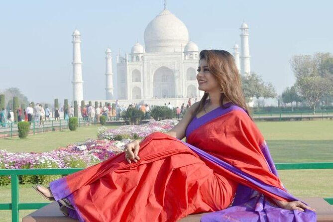 From Delhi : Sunrise Taj Mahal & Agra Fort Day Tour by Car. - Inside the Taj with a live guide: how to make your time count