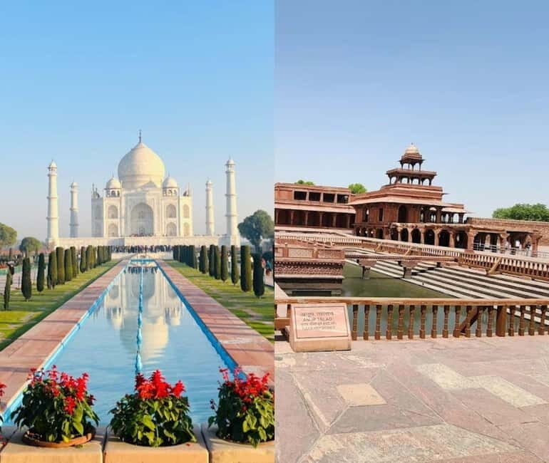 From Delhi: Taj Mahal & Agra Day Tour with Fatehpur Sikri - Skip-the-line Taj Mahal: saving time where it matters