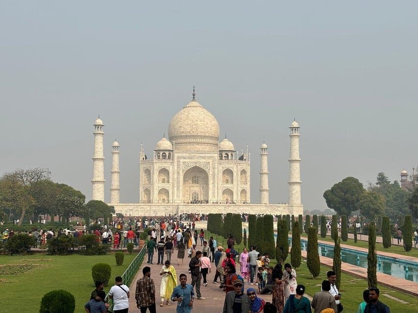 From Delhi: Taj Mahal & Agra Day Trip with Jaipur Drop - The 11-hour route from Delhi to Agra, ending in Jaipur