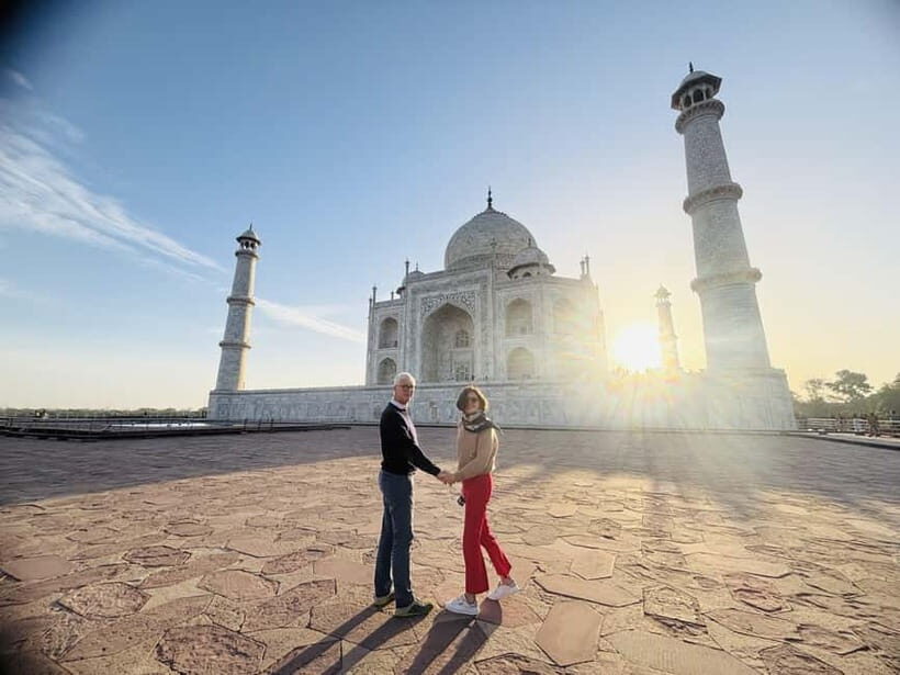 From Delhi: Taj Mahal & Agra Fort Tour with Transfers - Getting there: private AC car transfers that keep the day calm
