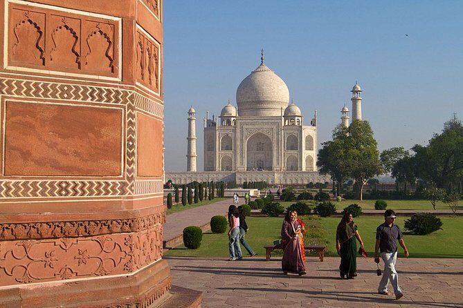 From Delhi: Taj Mahal & SOS Elephant Experience – Day Trip - Agra Fort after lunch: the underrated UNESCO moment