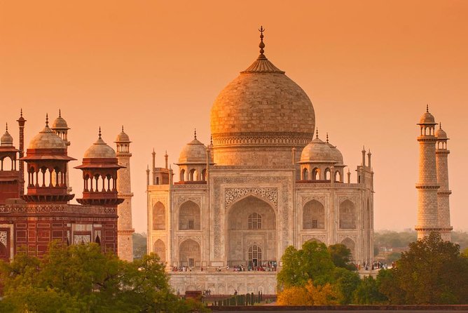 From Delhi: Taj Mahal Sunrise, Agra Fort & Baby Taj Day Tour - Entering the Taj Mahal at first light: guided details and skip-the-line payoff