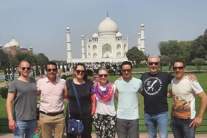 From Delhi to Taj Mahal and Agra Tour By Superfast Train - Morning timing: pickup from Delhi and meeting your guide at Agra