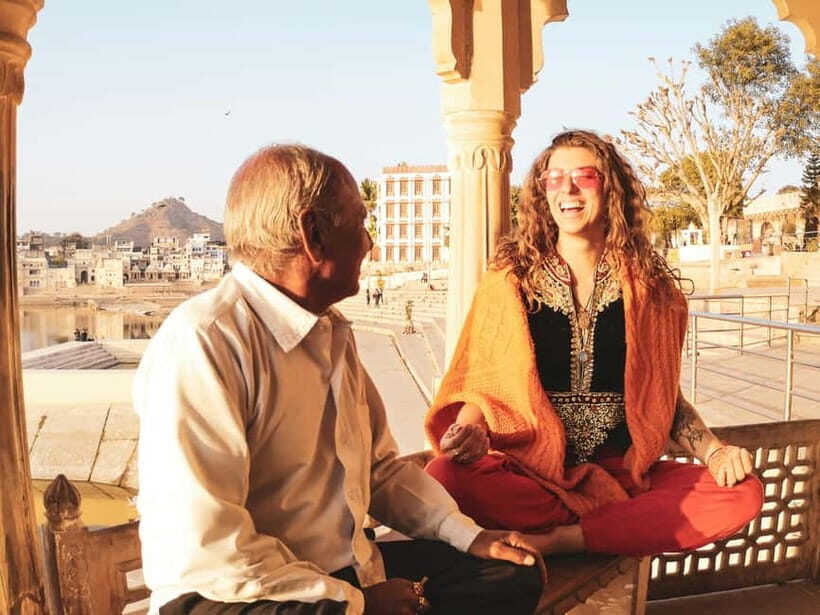 From Jaipur : Private Ajmer Pushkar Tour by Cab - Lunch at Sunset Cafe: plan for pay-as-you-go