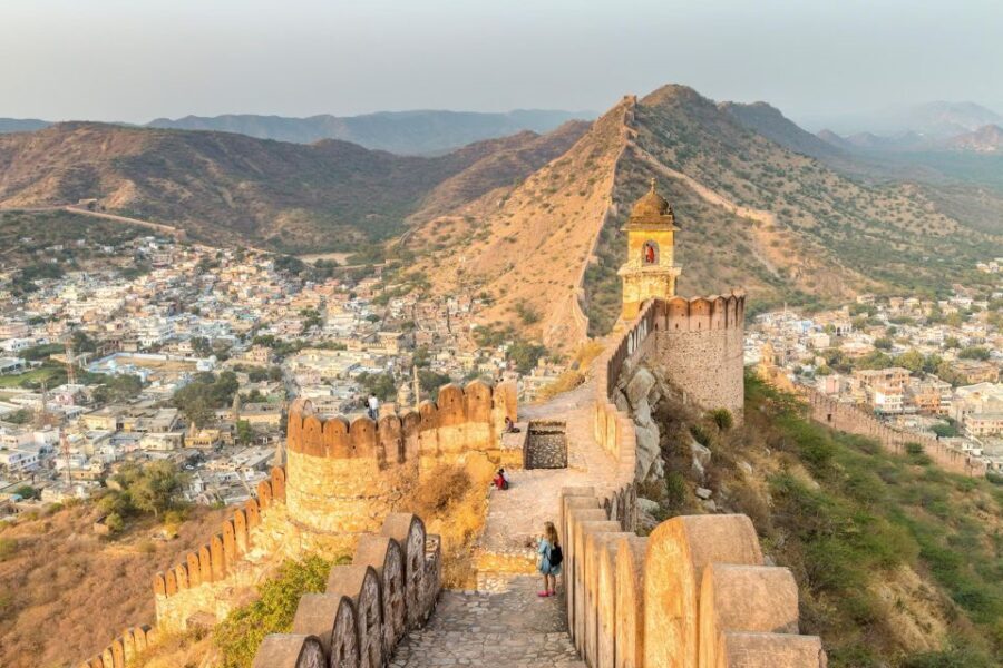 From Jaipur: Private Amber Fort, Jal Mahal and More Car Tour - Jal Mahal: Seeing a Palace From the Waterline