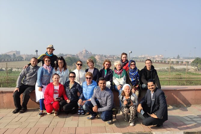 Full Day Delhi Guided Group Tour - Jama Masjid and the Red Fort exterior: Mughal scale in a short window